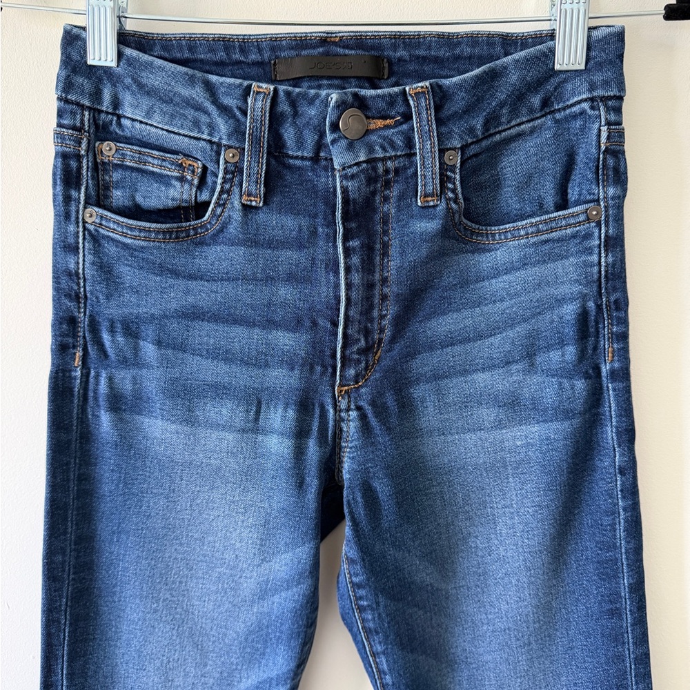 Joe’s Jeans Flawless Hi Rise Honey Bootcut Jeans Size 25 Dark Wash Stretch EUC - Picture 5 of 16
